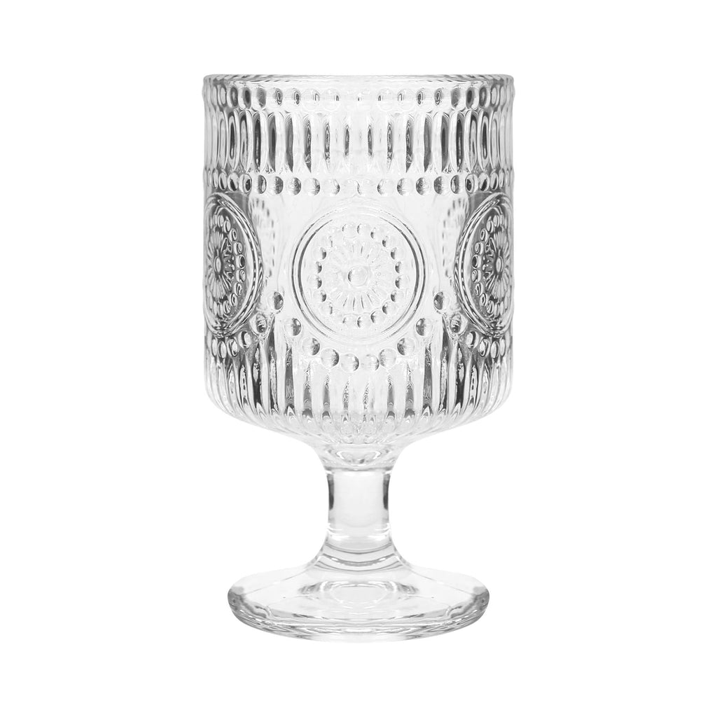 270ml Amore Ribbed Wine Glasses - Pack of 6