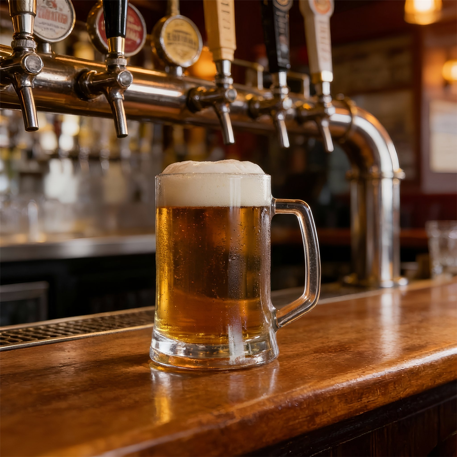 510ml (17oz) Southwark Glass Beer Mugs - Pack of 24