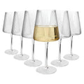 480ml Chelsea Optic Crystal White Wine Glasses - Pack of 6